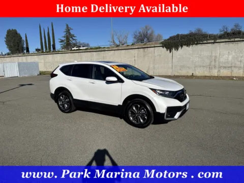 White 2020 Honda CR-V EX-L for sale in Redding, CA