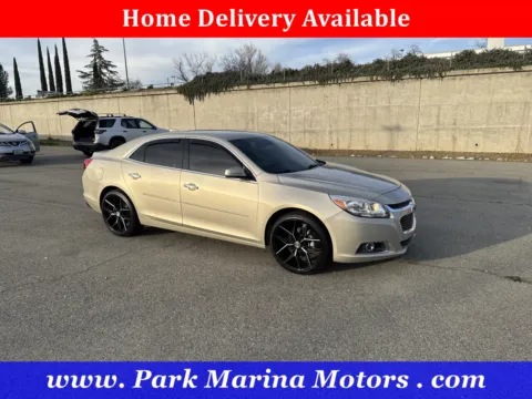 Silver 2015 Chevrolet Malibu LT for sale in Redding, CA