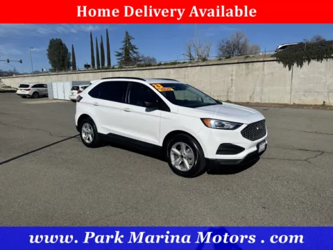 White 2023 Ford Edge SE for sale in Redding, CA