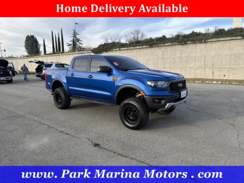 Blue 2020 Ford Ranger for sale in Redding, CA