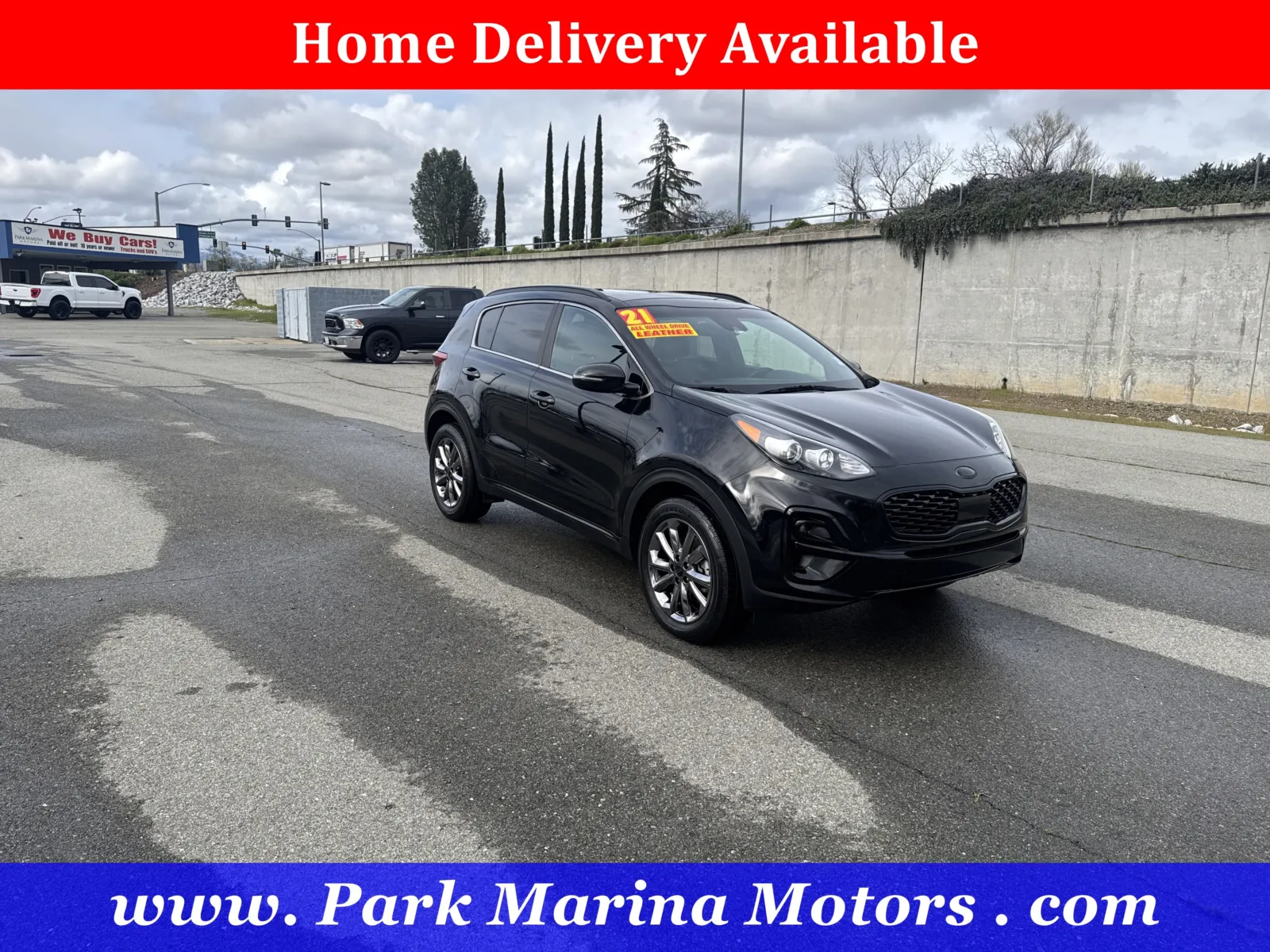 Black 2021 Kia Sportage S for sale in Redding, CA