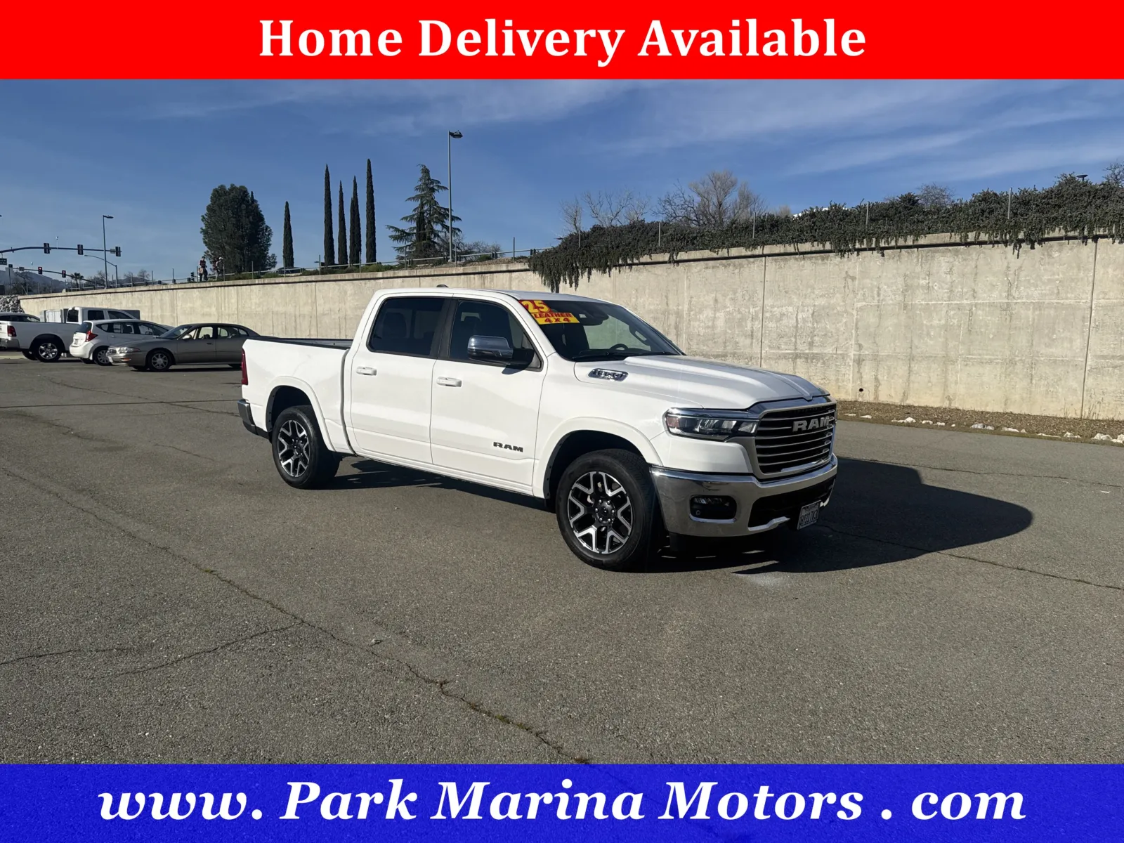 White 2025 Ram 1500 Laramie for sale in Redding, CA