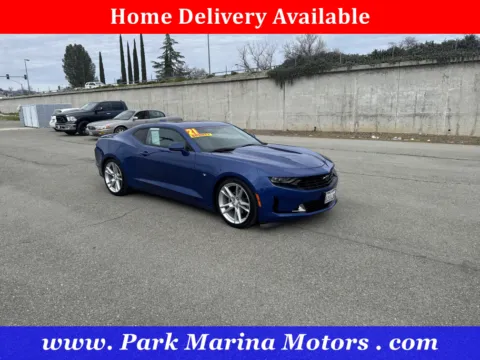 Blue 2021 Chevrolet Camaro 1LT for sale in Redding, CA