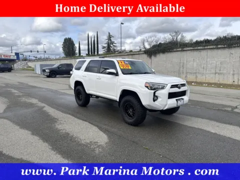White 2022 Toyota 4Runner SR5 Premium for sale in Redding, CA