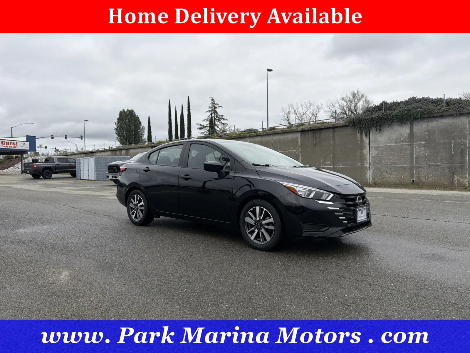 Black 2023 Nissan Versa SV for sale in Redding, CA