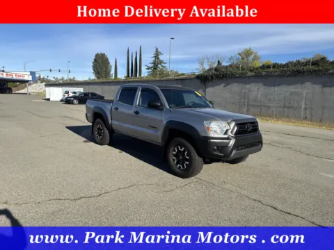 Silver 2014 Toyota Tacoma PreRunner for sale in Redding, CA