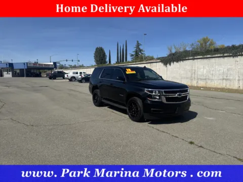 Black 2018 Chevrolet Tahoe LT for sale in Redding, CA
