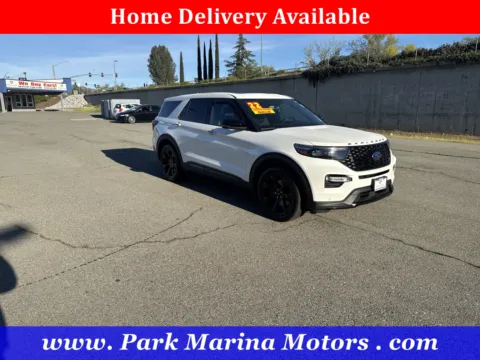 White 2022 Ford Explorer ST for sale in Redding, CA