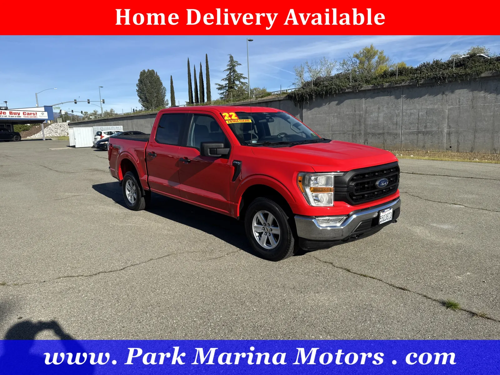 Red 2022 Ford F-150 XL for sale in Redding, CA