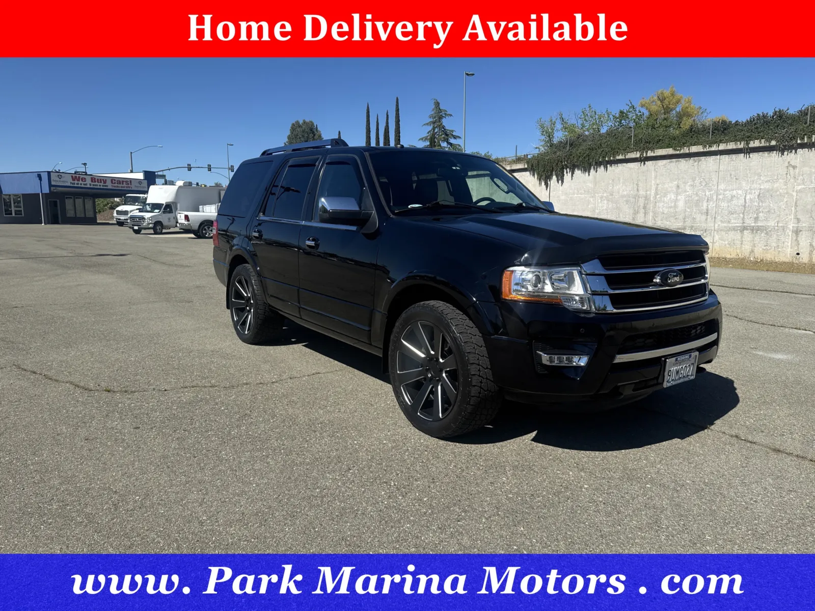 Black 2016 Ford Expedition King Ranch for sale in Redding, CA