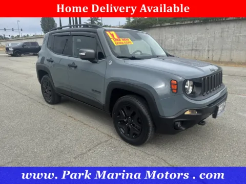 Gray 2017 Jeep Renegade Deserthawk for sale in Redding, CA