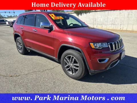 White 2017 Jeep Grand Cherokee Limited for sale in Redding, CA