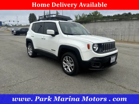 White 2018 Jeep Renegade Latitude for sale in Redding, CA