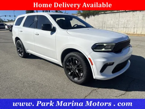 White 2022 Dodge Durango SXT for sale in Redding, CA