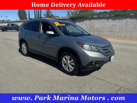 Green 2012 Honda CR-V EX-L for sale in Redding, CA
