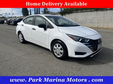 White 2024 Nissan Versa S for sale in Redding, CA