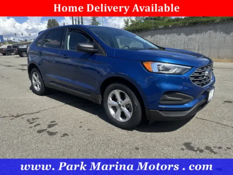 Blue 2022 Ford Edge SE for sale in Redding, CA