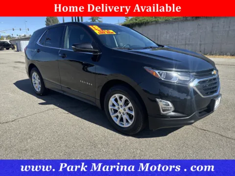 Black 2018 Chevrolet Equinox LT for sale in Redding, CA