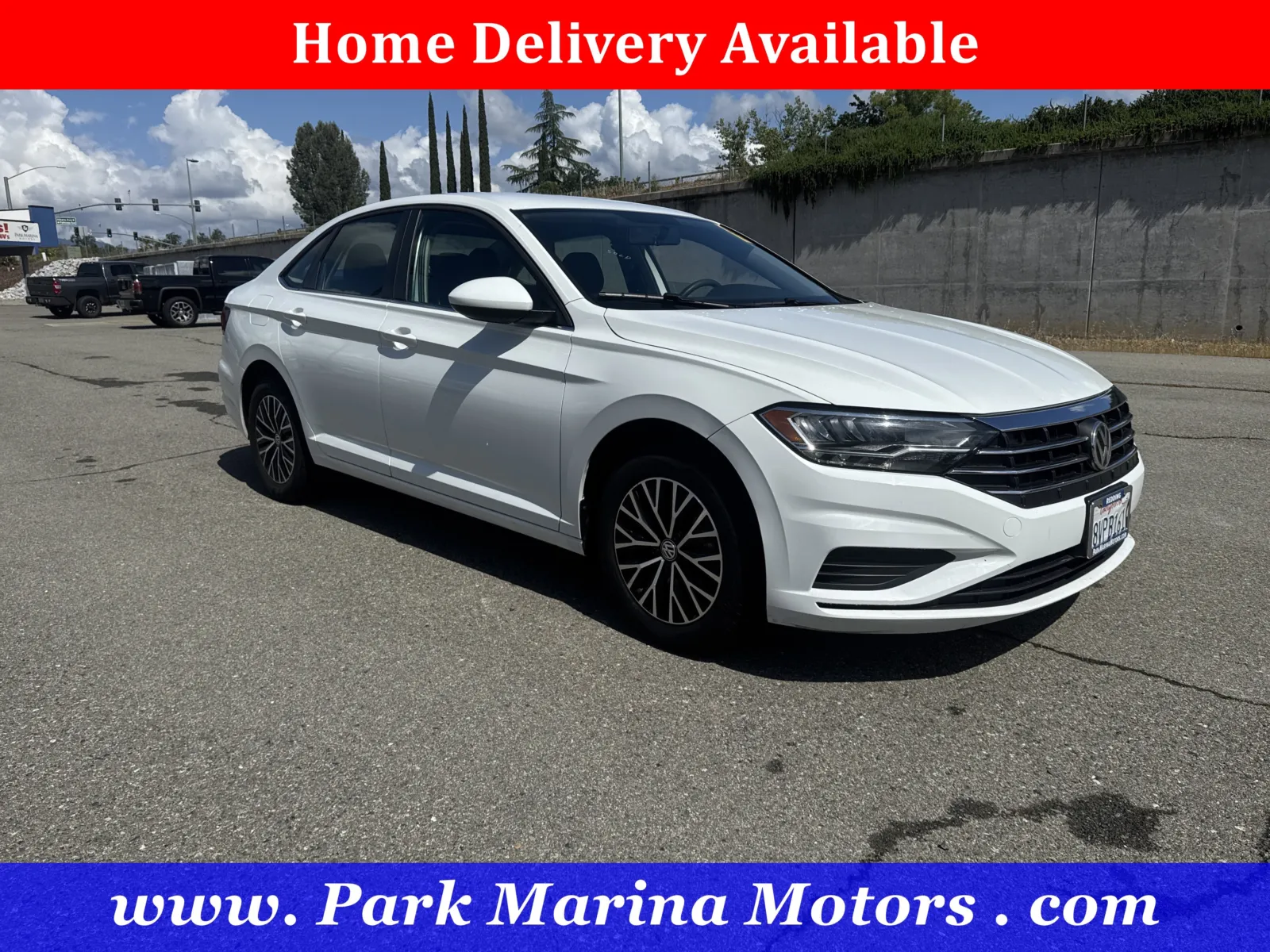 White 2021 Volkswagen Jetta S for sale in Redding, CA