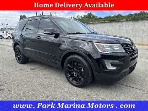 Black 2016 Ford Explorer Sport for sale in Redding, CA