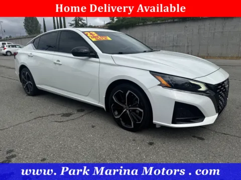 White 2023 Nissan Altima 2.5 SR for sale in Redding, CA