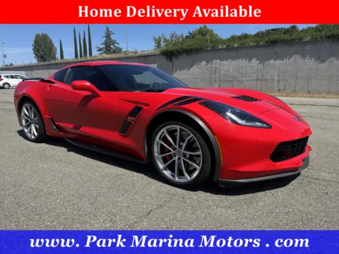 Red 2018 Chevrolet Corvette Grand Sport 1LT for sale in Redding, CA