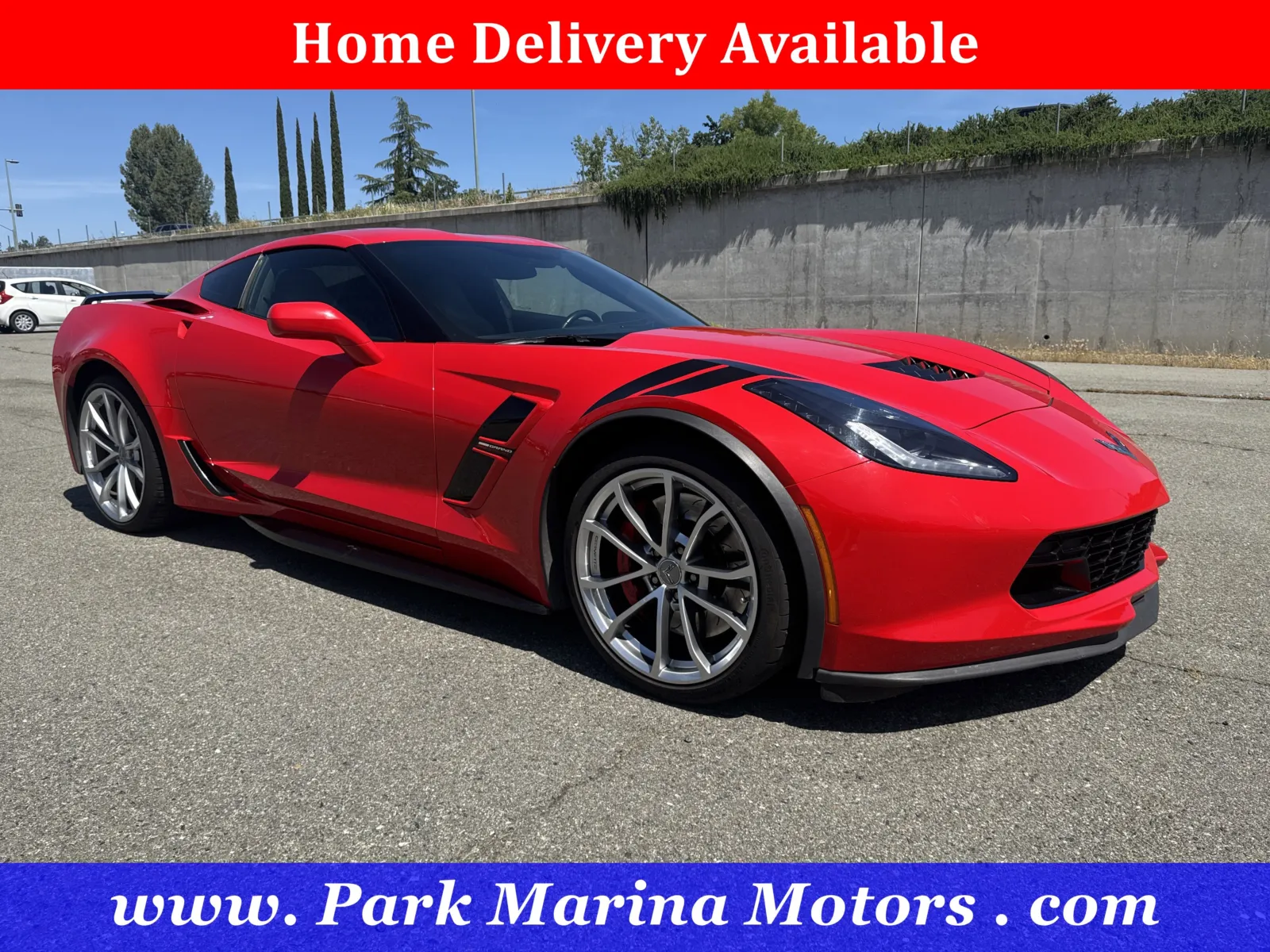 Red 2018 Chevrolet Corvette Grand Sport 1LT for sale in Redding, CA