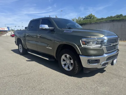 Green 2021 Ram 1500 Laramie for sale in Redding, CA