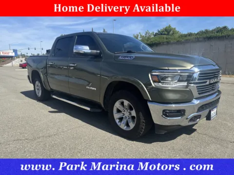 Green 2021 Ram 1500 Laramie for sale in Redding, CA