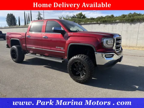 Red 2018 GMC Sierra 1500 SLT for sale in Redding, CA