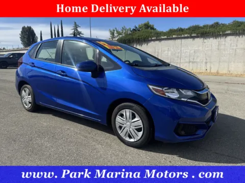 Blue 2019 Honda Fit LX for sale in Redding, CA