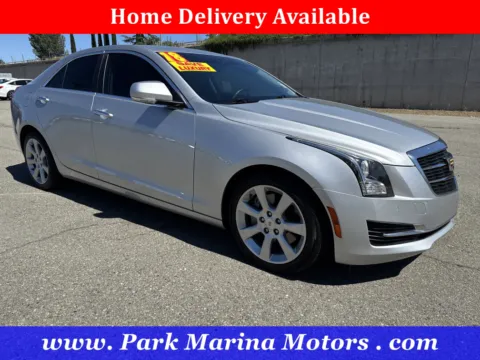 Silver 2018 Cadillac ATS Sedan Luxury RWD for sale in Redding, CA