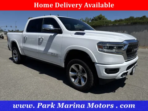 White 2021 Ram 1500 Limited for sale in Redding, CA