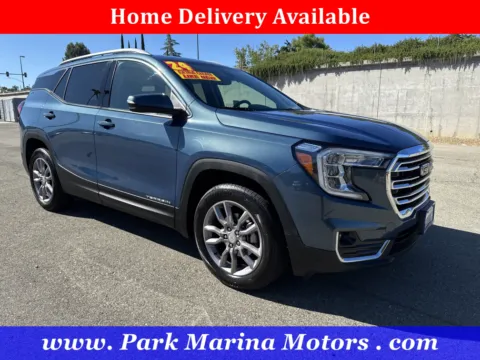 Blue 2024 GMC Terrain SLT for sale in Redding, CA