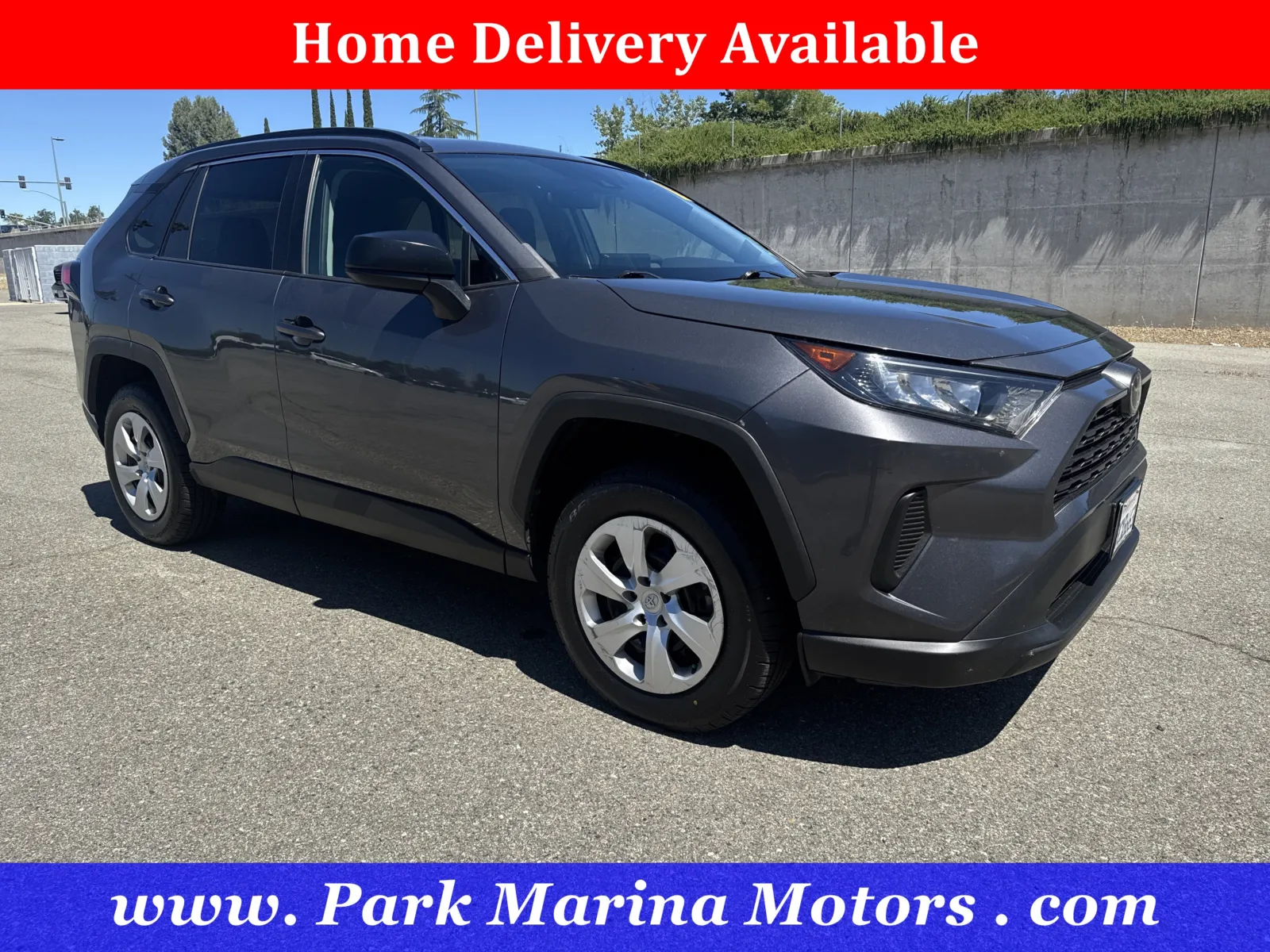 Gray 2021 Toyota RAV4 LE for sale in Redding, CA