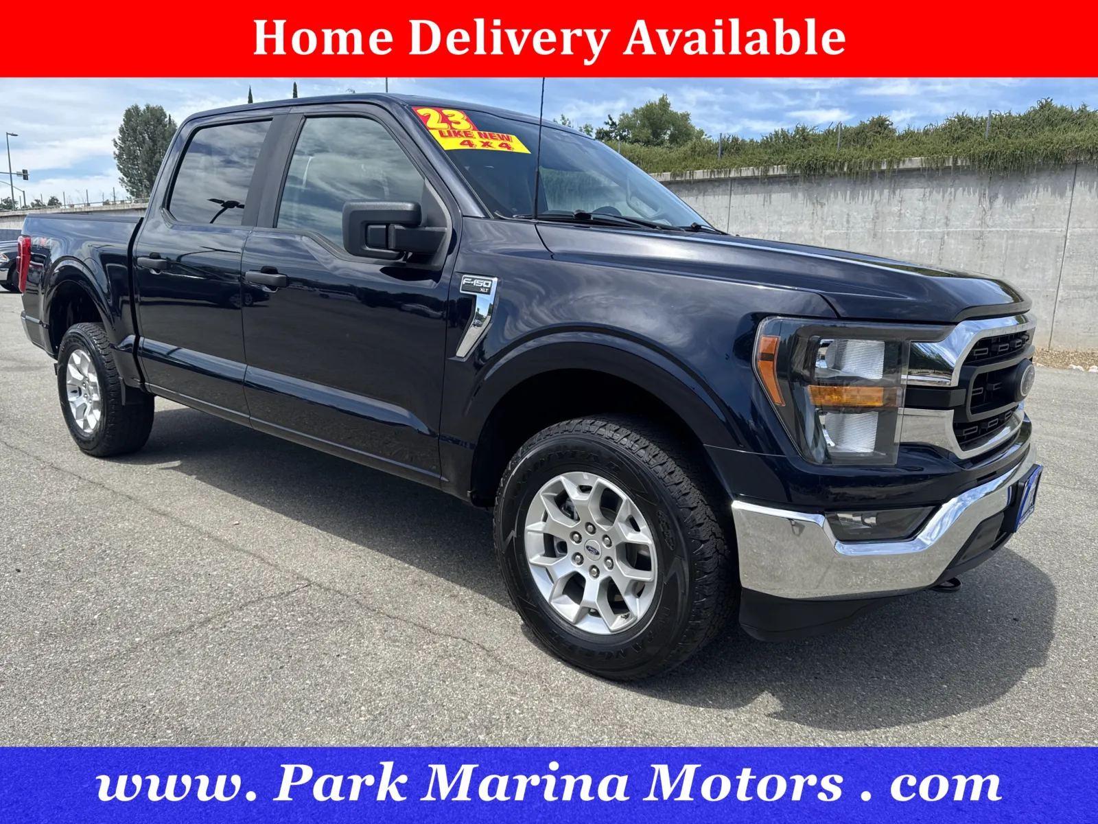 Blue 2023 Ford F-150 for sale in Redding, CA