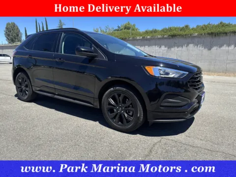 Black 2022 Ford Edge SE for sale in Redding, CA