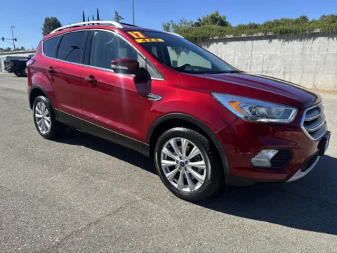 Red 2017 Ford Escape Titanium for sale in Redding, CA