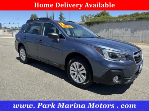 Blue 2018 Subaru Outback 2.5i for sale in Redding, CA