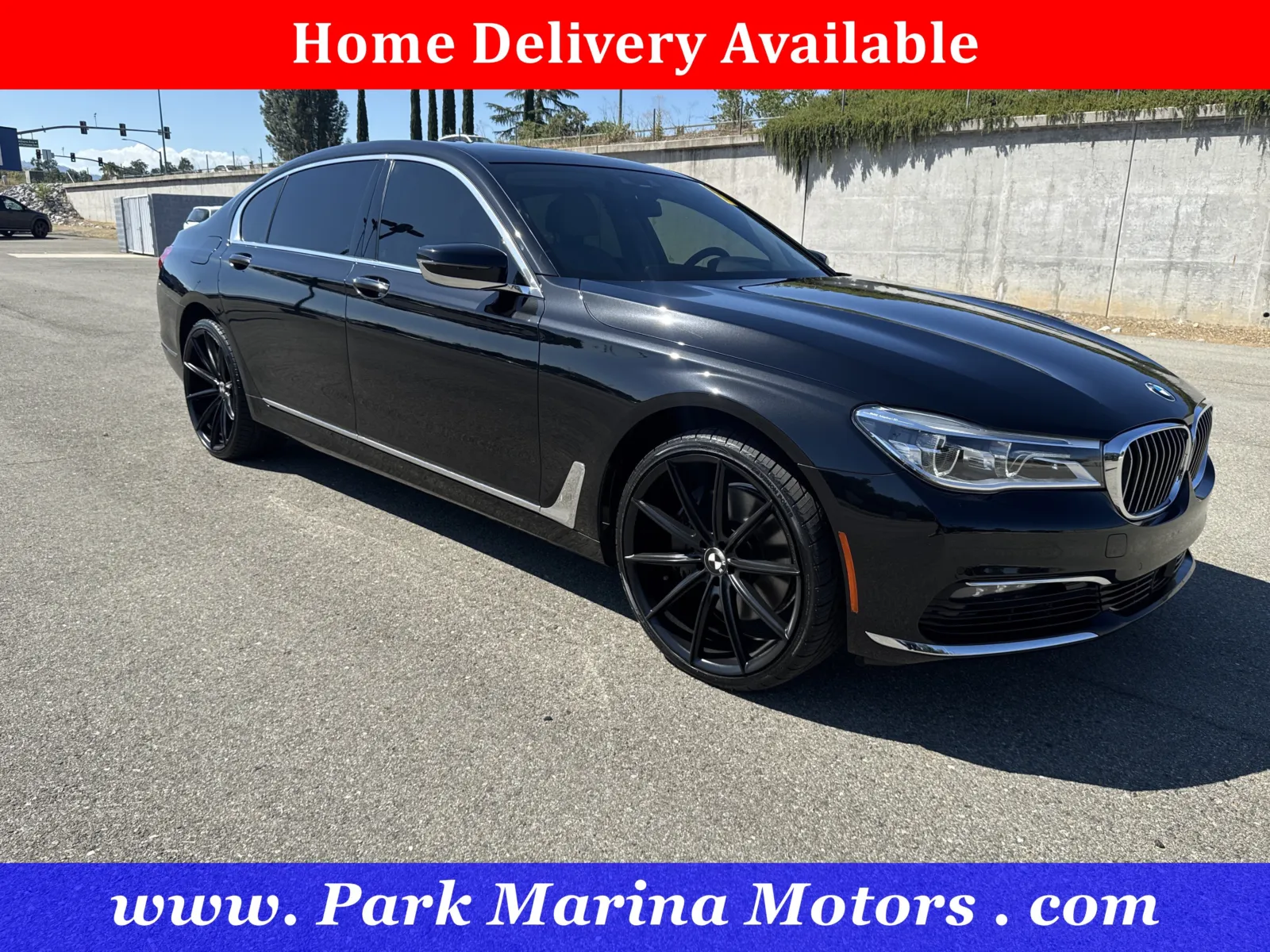 Black 2018 BMW 7 Series 750i for sale in Redding, CA
