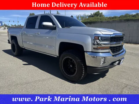 Silver 2017 Chevrolet Silverado 1500 LT for sale in Redding, CA