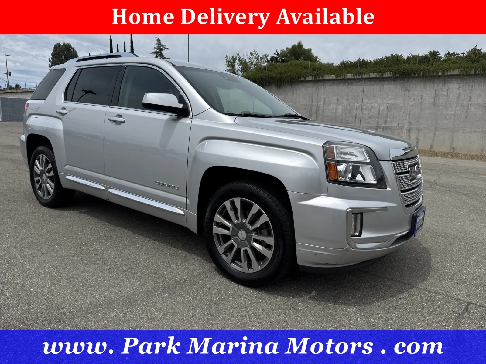 Silver 2017 GMC Terrain Denali for sale in Redding, CA