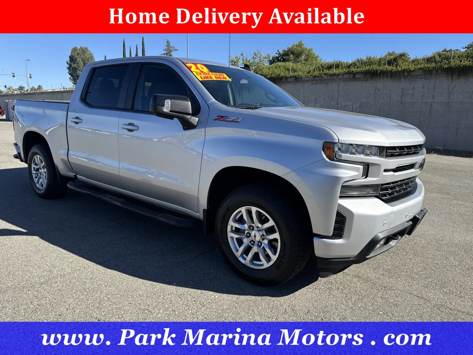 Silver 2020 Chevrolet Silverado 1500 RST for sale in Redding, CA