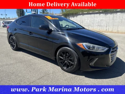 Black 2018 Hyundai Elantra Value Edition for sale in Redding, CA