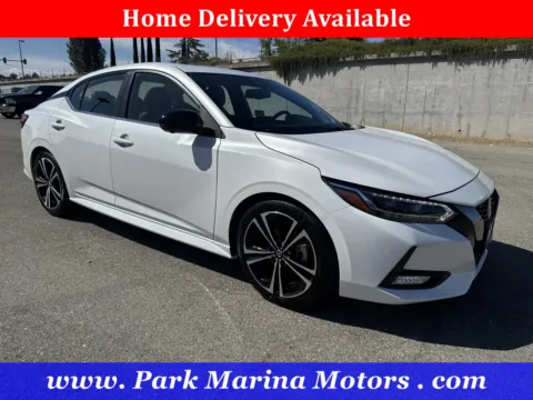 White 2021 Nissan Sentra SR for sale in Redding, CA