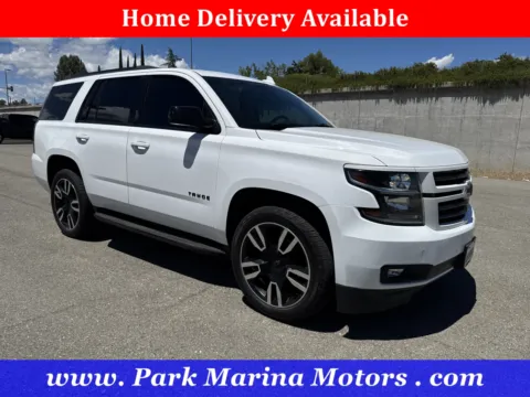 White 2019 Chevrolet Tahoe LT for sale in Redding, CA