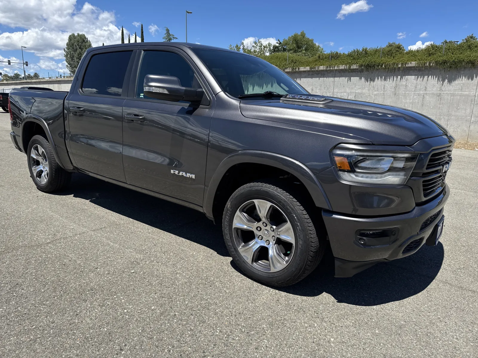 Gray 2020 Ram 1500 Laramie for sale in Redding, CA