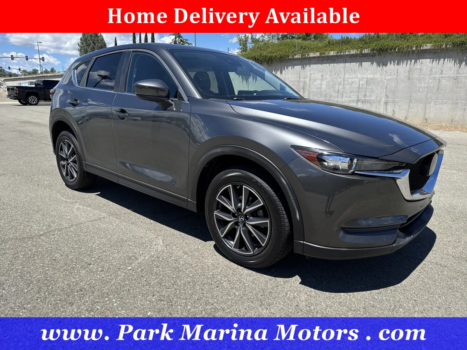 Gray 2018 Mazda CX-5 Touring for sale in Redding, CA