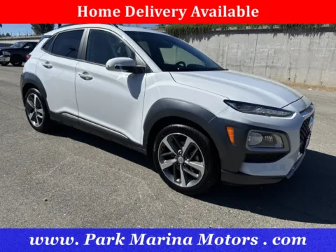 White 2021 Hyundai Kona Ultimate for sale in Redding, CA