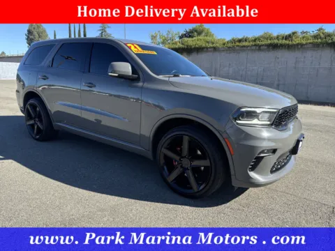 Gray 2021 Dodge Durango GT Plus for sale in Redding, CA